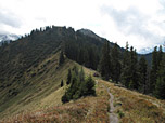 Weiterweg zum Heidelbeerkopf