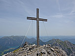 Das Gipfelkreuz am Sonnjoch