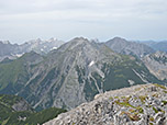 Blick auf Gamsjoch...