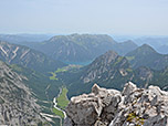 Blick über den Achensee zum Rofan