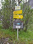 ...Richtung Gramaialm-Hochleger und Sonnjoch