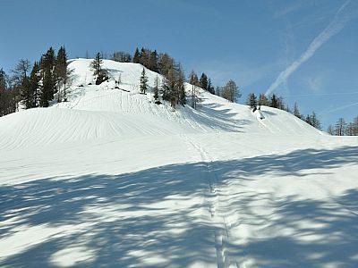 Eine weitere steilere Stufe bahnt sich an