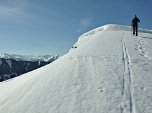Die letzten Meter zum Gipfel