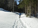 Flach aber mit Ski noch fahrbar