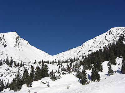Scharte zwischen Hirscheck und Sonntagshorn