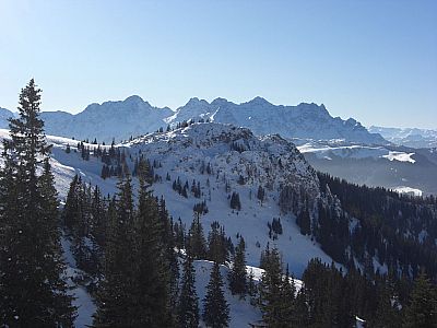 Die felsigen Ausläufer des Peitingköpfls