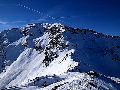 Der Gilfert mit seinen steilen Ostwänden