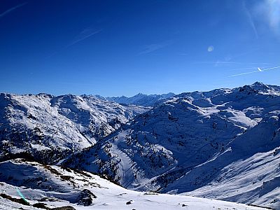 Nach Süden der Blick zum Großen Löffler
