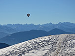 Kein schlechtes Wetter für eine Ballonfahrt