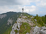 Der Gipfel der Sonnwendwand