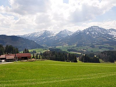 Blick ins Tannheimer Tal