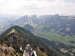 Blick zurück zum Zinken und Unterjoch