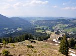 Hinunter zum Skilift und...