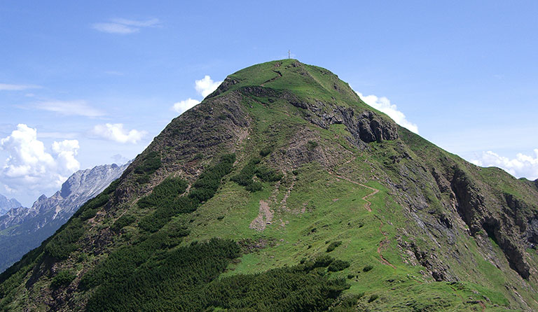Spielberghorn (2044 m), Kleberkopf (1757 m)
