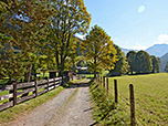 Weg von der Oberlandhütte zum Oberen Grund