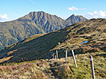Blick zum Kleinen Rettenstein und zum Rossgruber