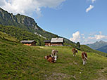 Wir passieren die Hödhütte...