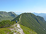 Wir machen uns auf den Weg zum Spazeck