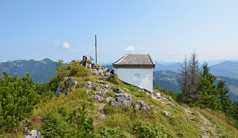 Spitzstein (1596 m) von Erlerberg