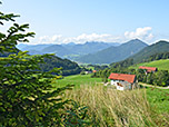 Blick vom Parkplatz Richtung Inntal