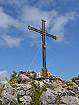 Gipfelkreuz am Spitzstein