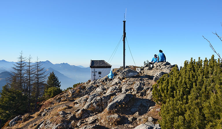 Spitzstein (1596 m) von Sachrang