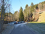 Los gehts am kleinen Wanderparkplatz in Sachrang