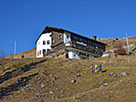 ...und halten auf das Spitzsteinhaus zu