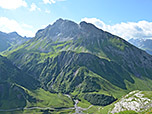 Blick zur Roggalspitze