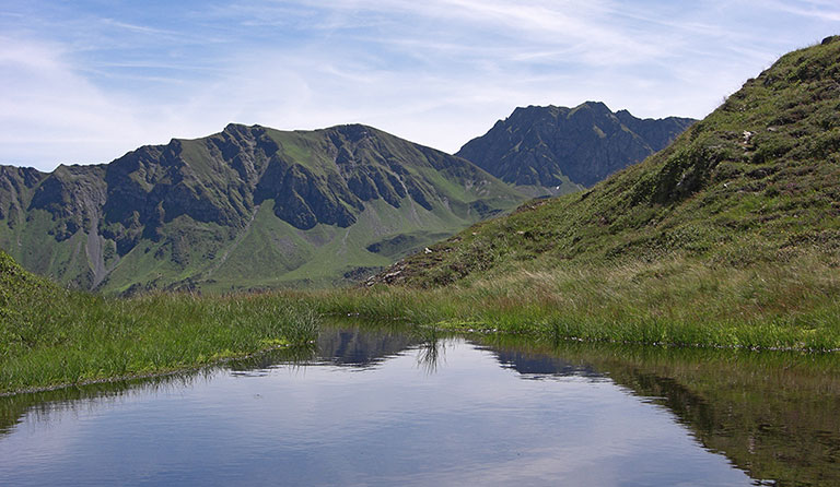Staffkogel (2115 m), Saalkogel (2007 m)