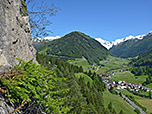 Trotz der Anstrengung bleibt Zeit die Aussicht zu genießen