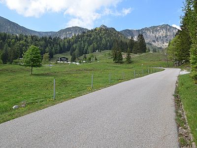 Wir starten an einem der Parkplätze in der Rosengasse