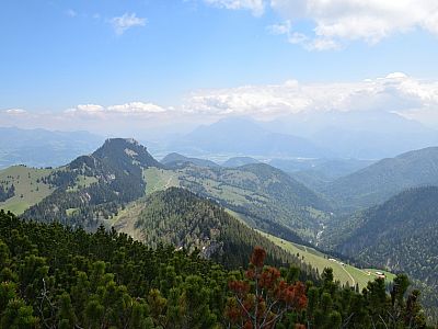 ..... und zur Brünnsteinschanze
und Brünnstein