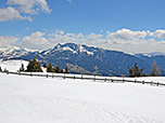 Blick zum Villanderer Berg und zur Sarner Scharte