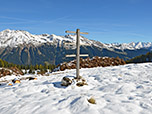 Blick vom Wetterkreuz über das Ridnauntal
