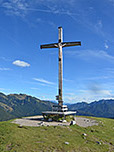 Gipfelkreuz am Roßkopf