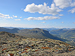Ausblick Richtung Nordwesten...