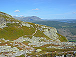 Wir durchwandern eine Senke