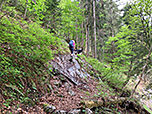 Der steinige Knappensteig...