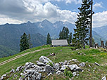 Blick zum Sonntagshorn