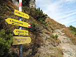 Über den Hundskopf führt der erste Abschnitt des Klettersteigs