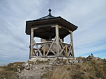 Der Gipfelpavillion des Stripsenkopfs