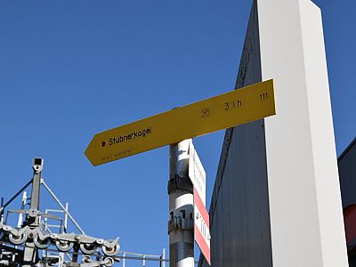 Der Stubnerkogel ist hier bereits angeschrieben