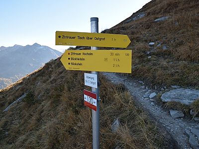 Wir marschieren weiter zur Zittrauer Hochalm