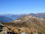 Noch einmal genießen wir während des Abstiegs den Blick zum Stubnerkogel