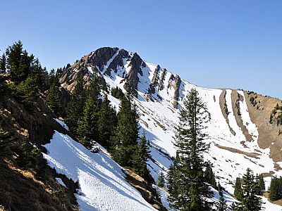 ...wir mussten wegen dem Schnee