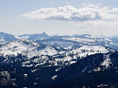 Großer Widderstein, Hoher Ifen und die Gottesäcker