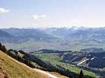Blick über Sonthofen hinweg