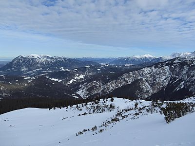 Der Ausblick Richtung Krün