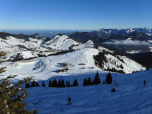 Die Walleralm und die Speck-Alm vor dem Gipfelhang
